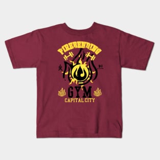 Firebending Gym Kids T-Shirt